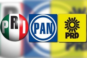 partidos PRI PAN PRD