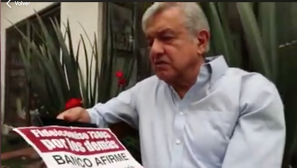 Andrés Manuel López Obrador y el Fideicomiso Por los demás